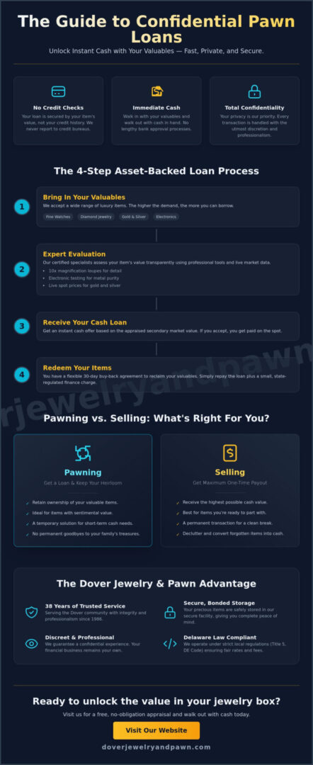 Confidential Pawn Shop Loans in Dover: Secure Your Financial Privacy in 2026