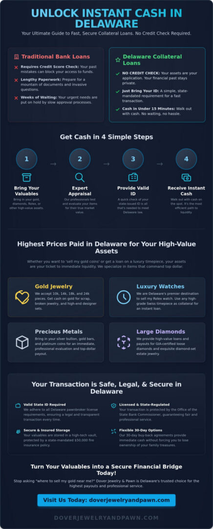 Collateral Loan Requirements in Delaware: Your 2026 Checklist for Fast Cash