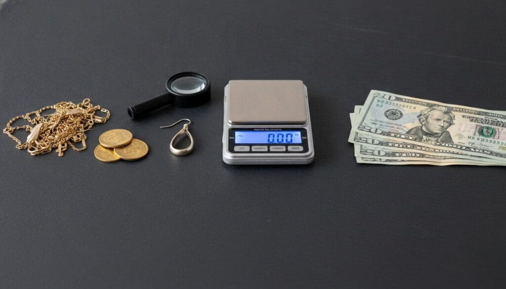 Sell us your broken gold and silver.