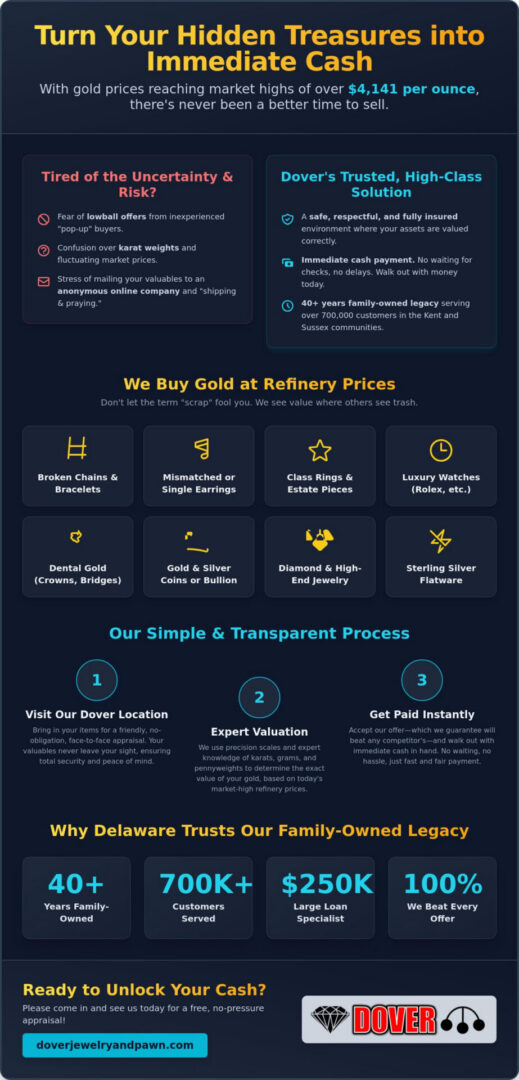 We Buy Gold: Top Cash for Jewelry in Kent & Sussex