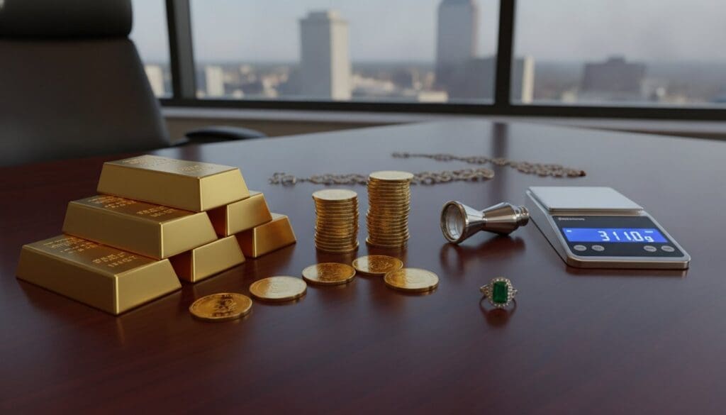Sell Large Gold Assets in DE: We Have Unlimited Funds